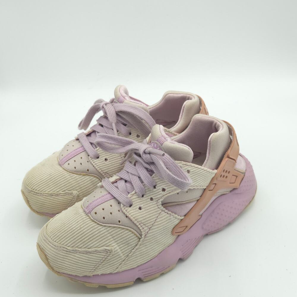 Nike Huarache Run SE GS Kids Size 4.5Y Arctic Pink Corduroy